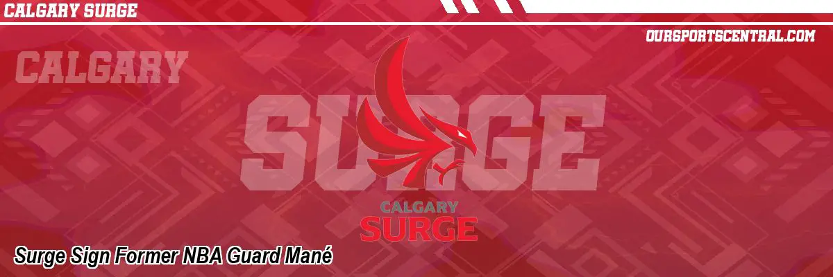 Surge Sign Former NBA Guard Mané