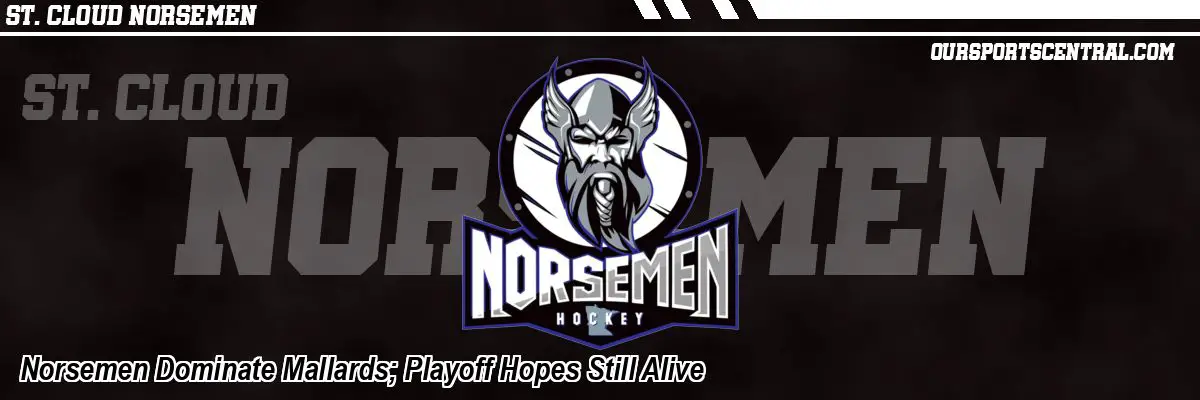 Norsemen Dominate Mallards; Playoff Hopes Still Alive