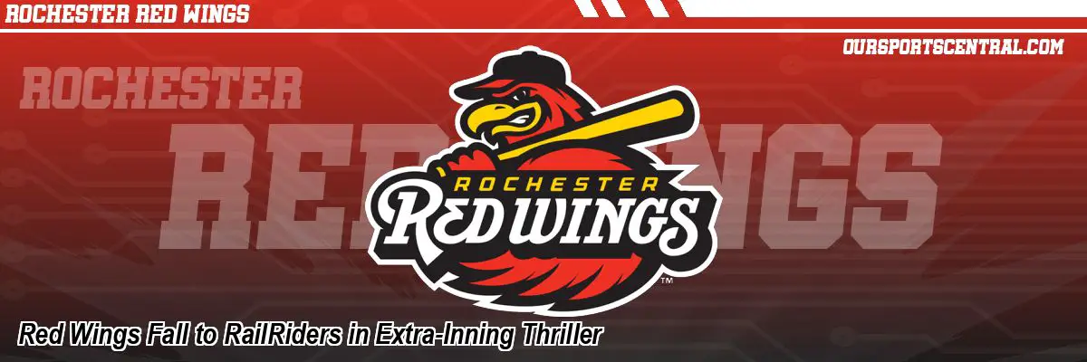 Red Wings Fall to RailRiders in Extra-Inning Thriller