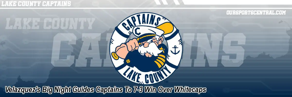 Velazquez's Big Night Guides Captains To 7-3 Win Over Whitecaps