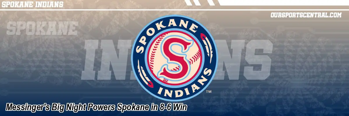Messinger's Big Night Powers Spokane in 8-6 Win