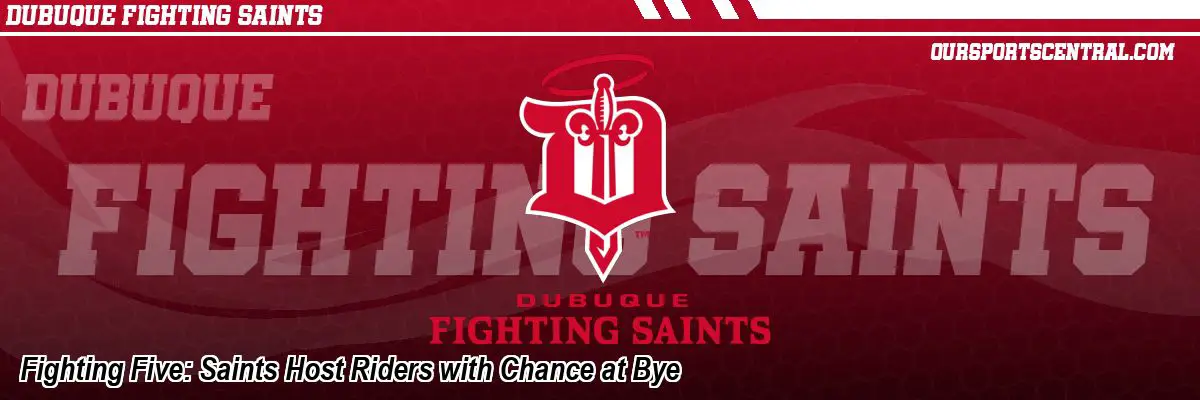 Fighting Five: Saints Host Riders with Chance at Bye