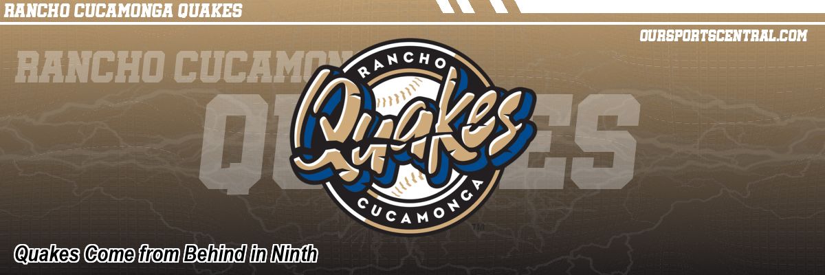 Quakes Come from Behind in Ninth