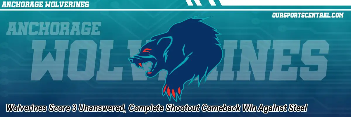 Wolverines Score 3 Unanswered, Complete Shootout Comeback Win Against Steel