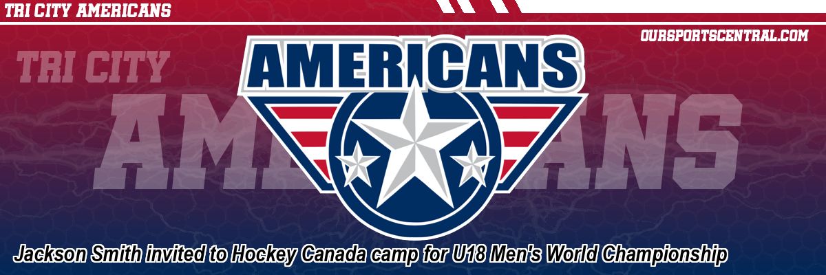 Jackson Smith invited to Hockey Canada camp for U18 Men's World Championship