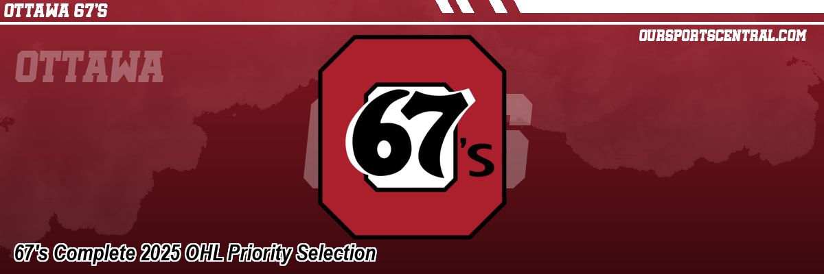 67's Complete 2025 OHL Priority Selection