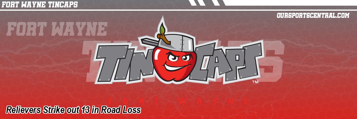 Relievers Strike out 13 in Road Loss