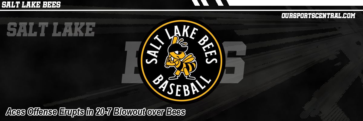Aces Offense Erupts in 20-7 Blowout over Bees