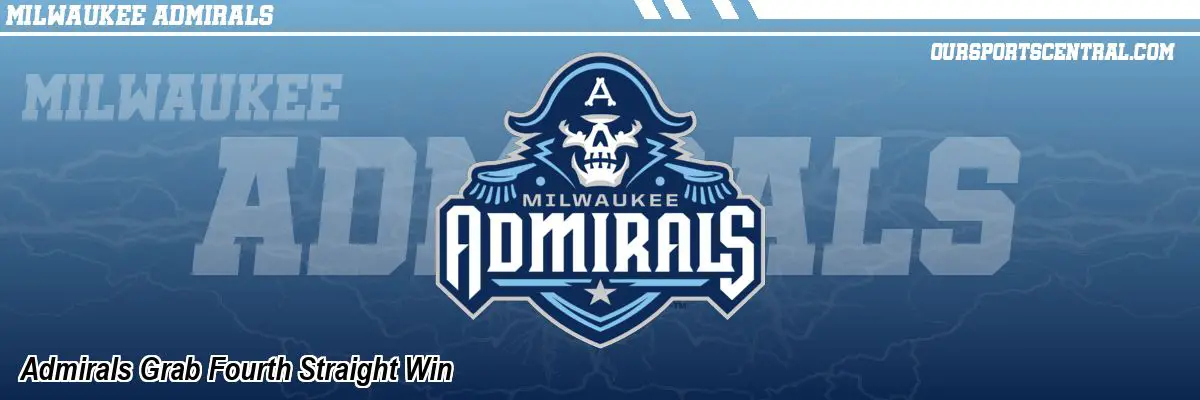 Admirals Grab Fourth Straight Win