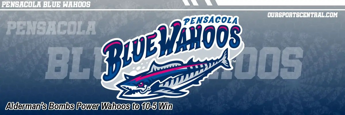 Alderman's Bombs Power Wahoos to 10-5 Win