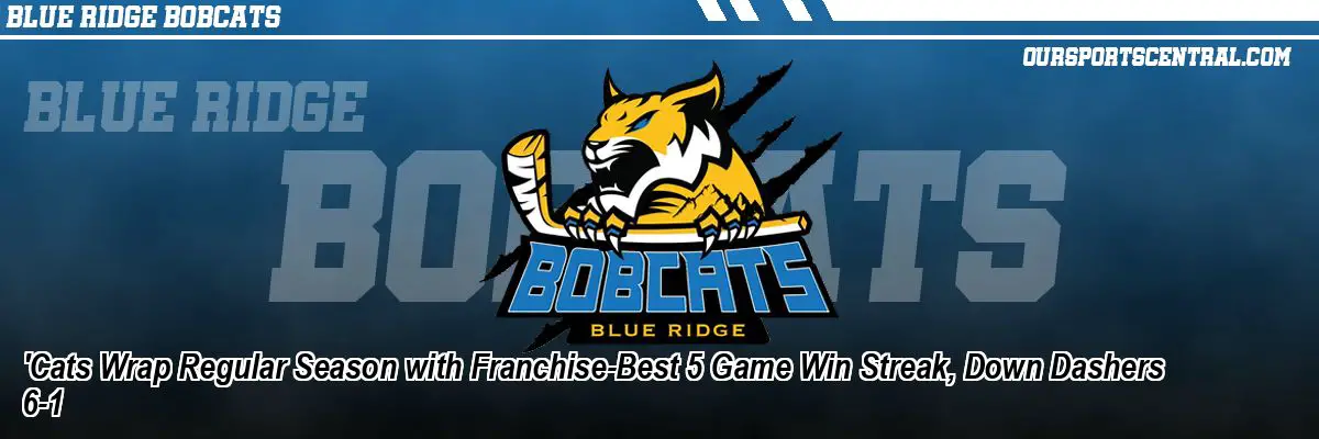 'Cats Wrap Regular Season with Franchise-Best 5 Game Win Streak, Down Dashers 6-1