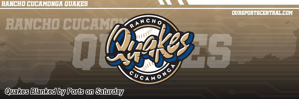 Quakes Blanked by Ports on Saturday