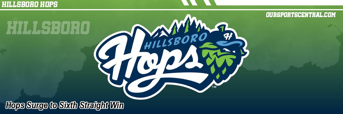 Hops Surge to Sixth Straight Win