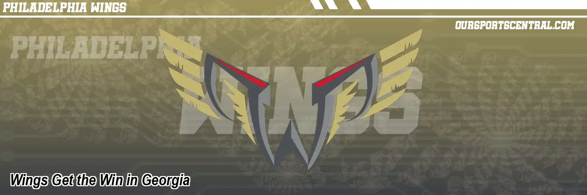 Wings Get the Win in Georgia
