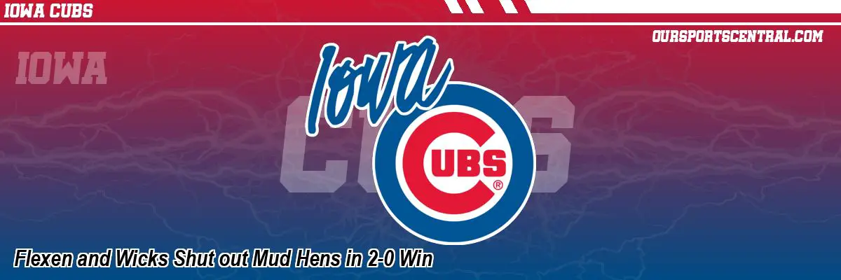 Flexen and Wicks Shut out Mud Hens in 2-0 Win
