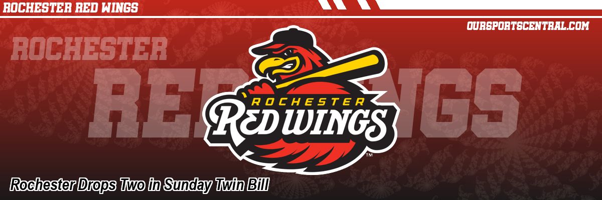Rochester Drops Two in Sunday Twin Bill