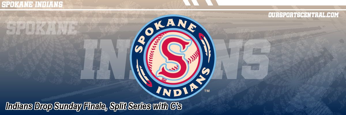 Indians Drop Sunday Finale, Split Series with C's