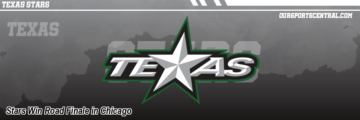Stars Win Road Finale in Chicago