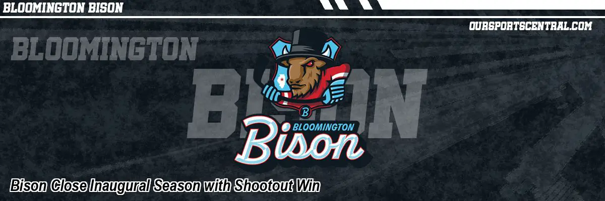 Bison Close Inaugural Season with Shootout Win