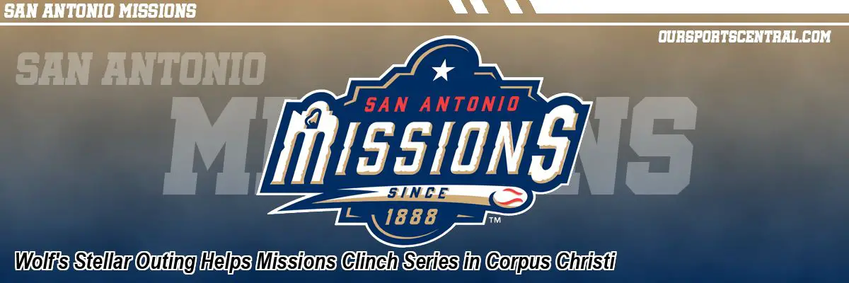 Wolf's Stellar Outing Helps Missions Clinch Series in Corpus Christi