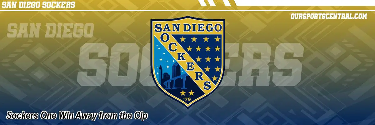 Sockers One Win Away from the Cip