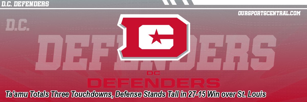 Ta'amu Totals Three Touchdowns, Defense Stands Tall in 27-15 Win over St. Louis