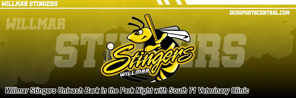 Willmar Stingers Unleash Bark in the Park Night with South 71 Veterinary Clinic
