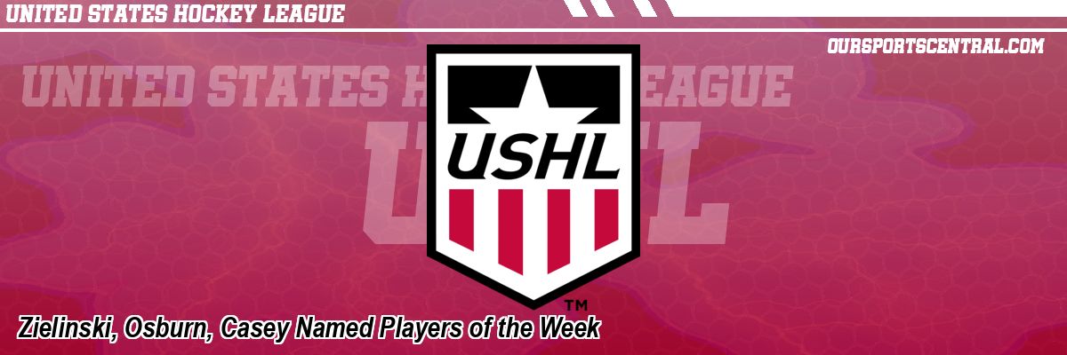 Zielinski, Osburn, Casey Named Players of the Week