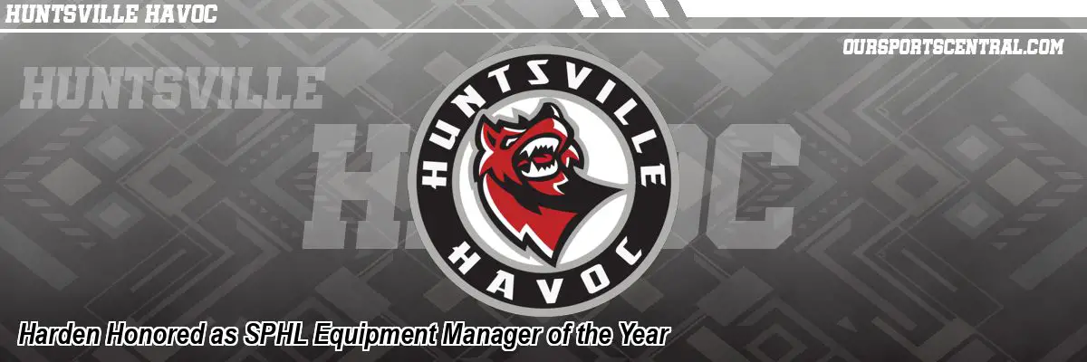 Harden Honored as SPHL Equipment Manager of the Year