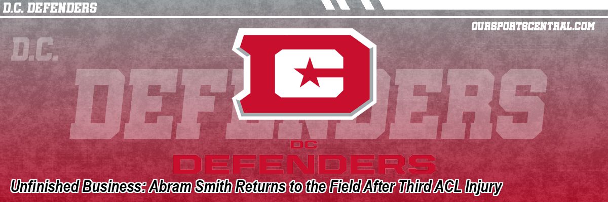 Unfinished Business: Abram Smith Returns to the Field After Third ACL Injury