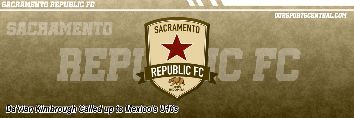 Da'vian Kimbrough Called up to Mexico's U16s