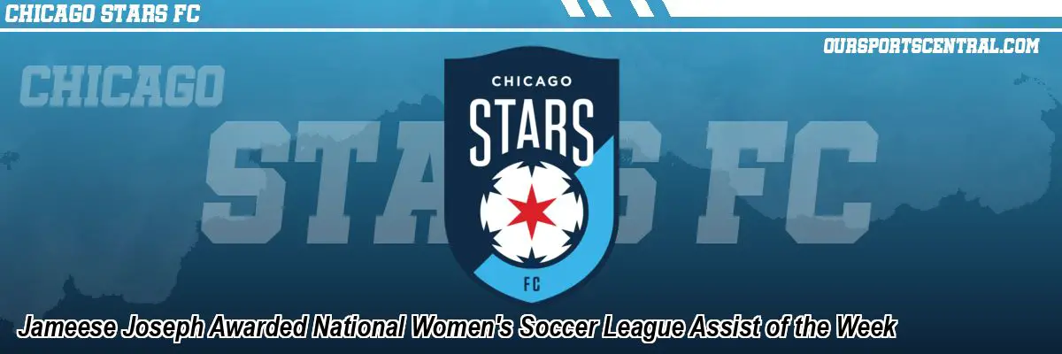 Jameese Joseph Awarded National Women's Soccer League Assist of the Week