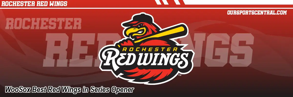 WooSox Best Red Wings in Series Opener