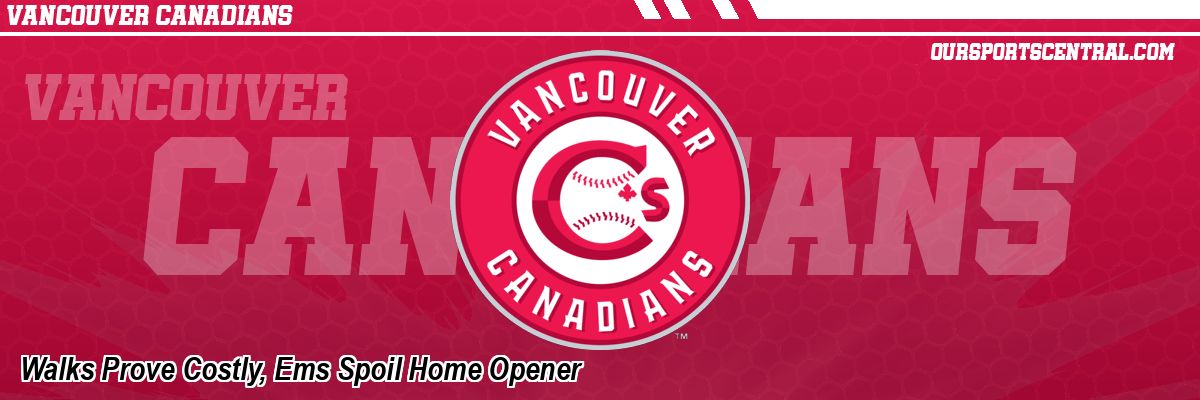 Walks Prove Costly, Ems Spoil Home Opener