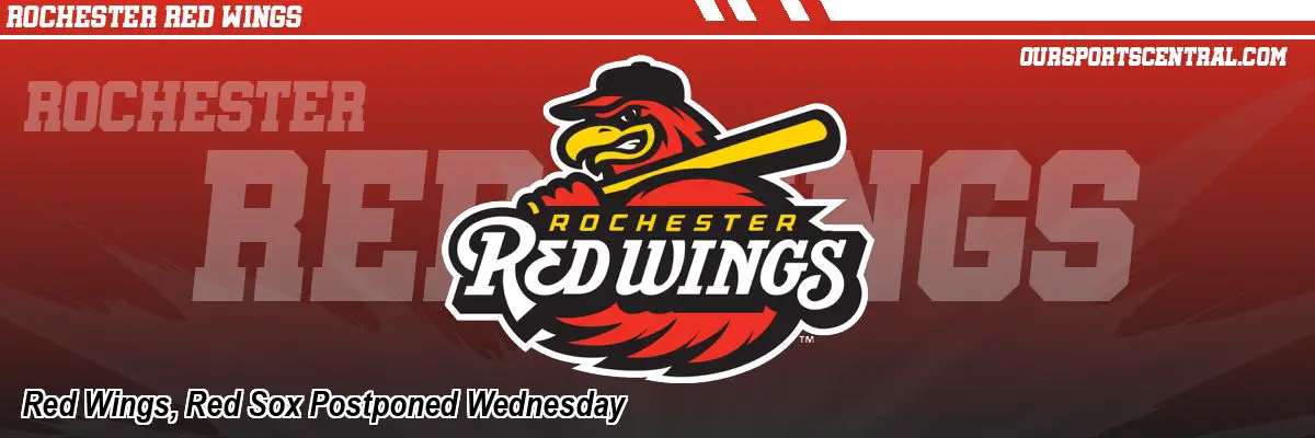 Red Wings, Red Sox Postponed Wednesday