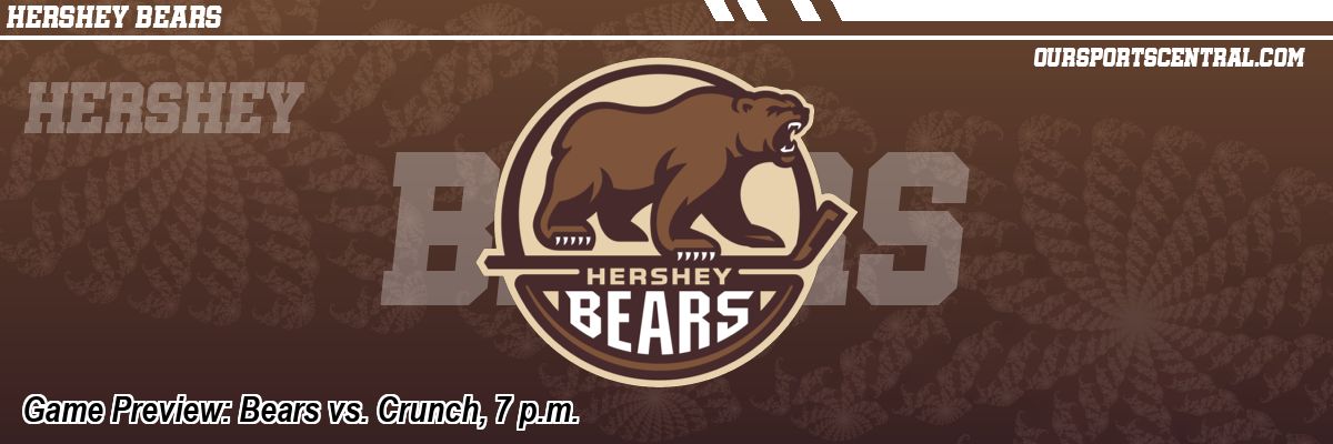 Game Preview: Bears vs. Crunch, 7 p.m.