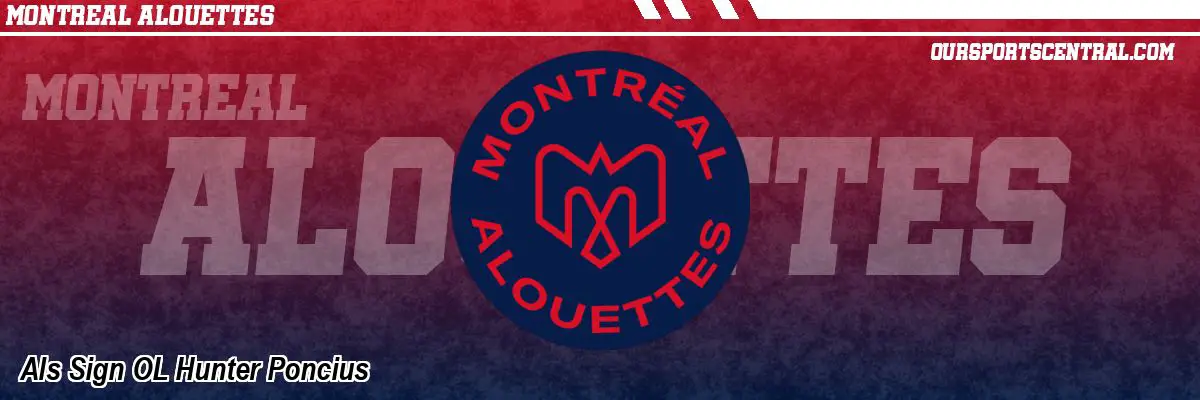 Als Sign OL Hunter Poncius