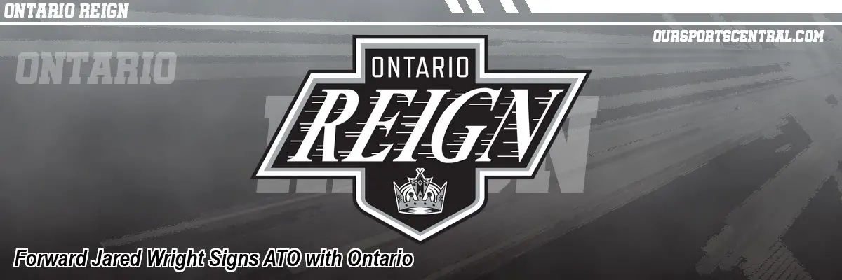 Forward Jared Wright Signs ATO with Ontario