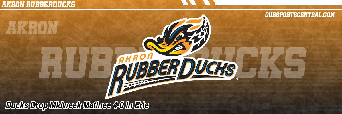 Ducks Drop Midweek Matinee 4-0 in Erie