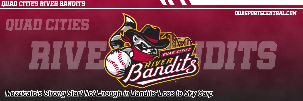 Mozzicato's Strong Start Not Enough in Bandits' Loss to Sky Carp