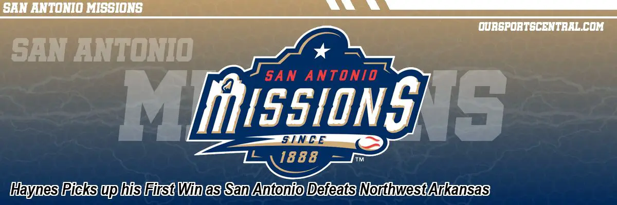 Haynes Picks up his First Win as San Antonio Defeats Northwest Arkansas