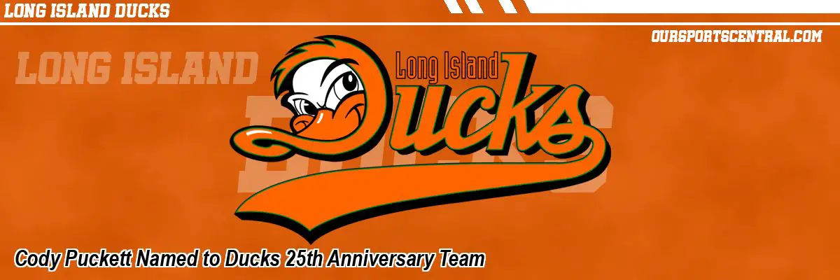 Cody Puckett Named to Ducks 25th Anniversary Team