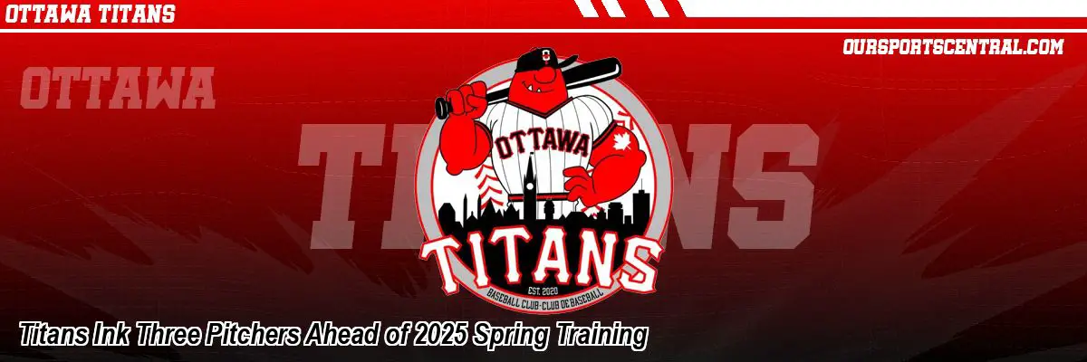 Titans Ink Three Pitchers Ahead of 2025 Spring Training