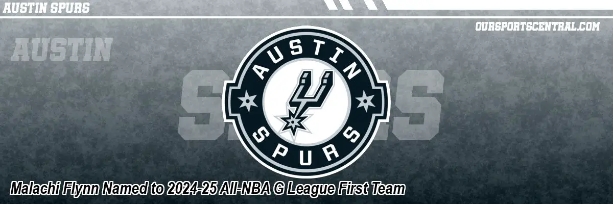 Malachi Flynn Named to 2024-25 All-NBA G League First Team