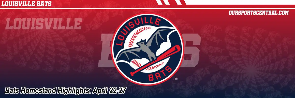 Bats Homestand Highlights: April 22-27