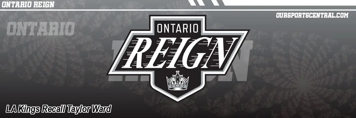 LA Kings Recall Taylor Ward