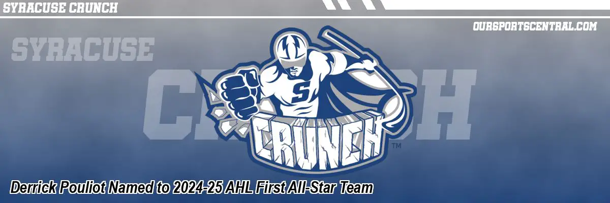 Derrick Pouliot Named to 2024-25 AHL First All-Star Team