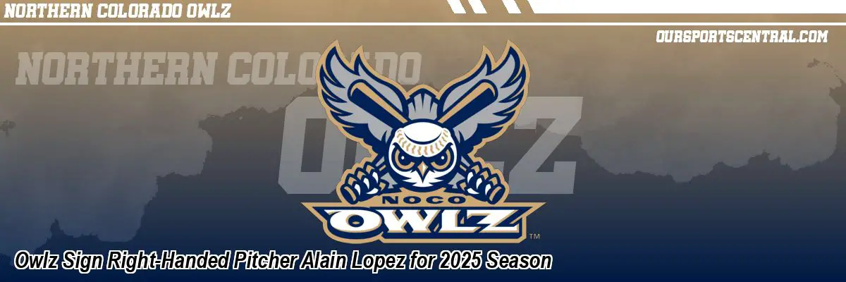 Owlz Sign Right-Handed Pitcher Alain Lopez for 2025 Season