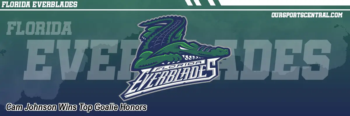 Cam Johnson Wins Top Goalie Honors