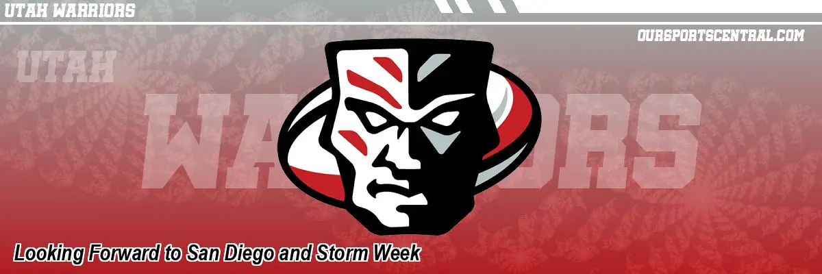 Looking Forward to San Diego and Storm Week